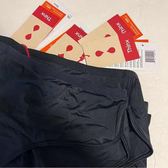 Thinx black sport cut period panties - Picture 4 of 4